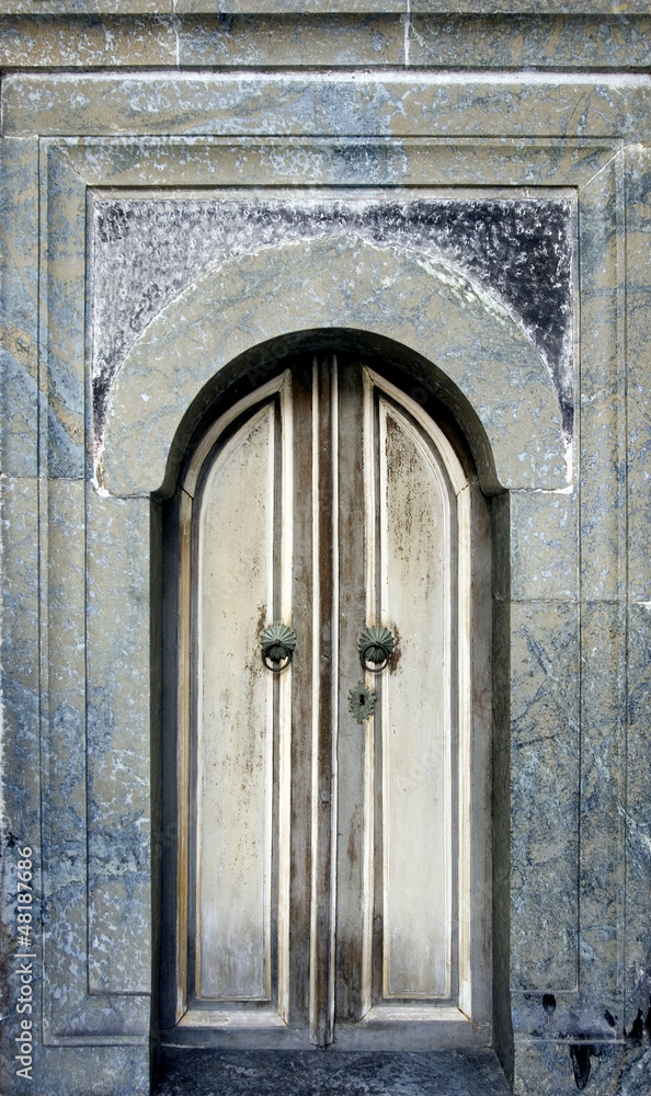 Old monastery door