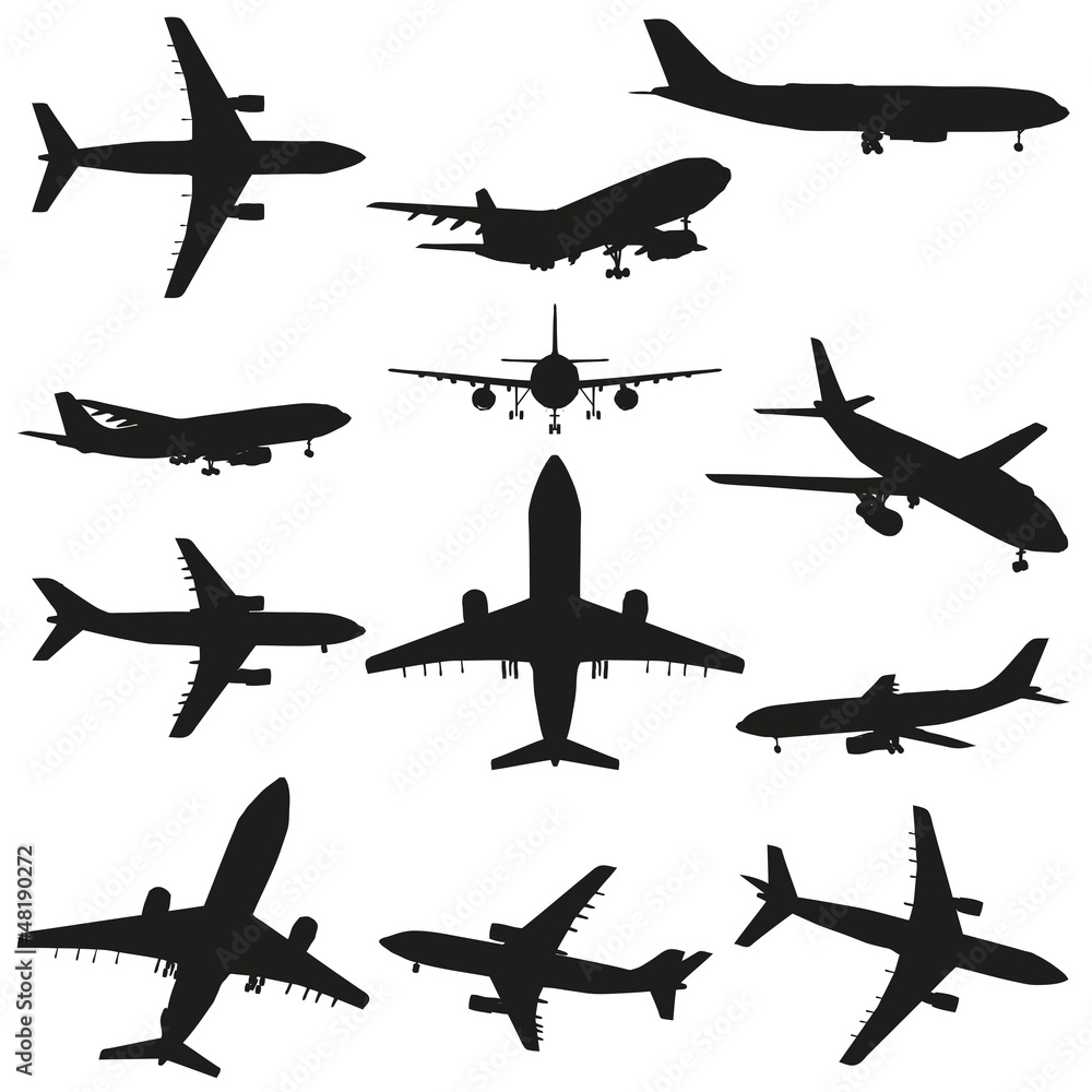 High resolution set of black planes High resolution set of black planes