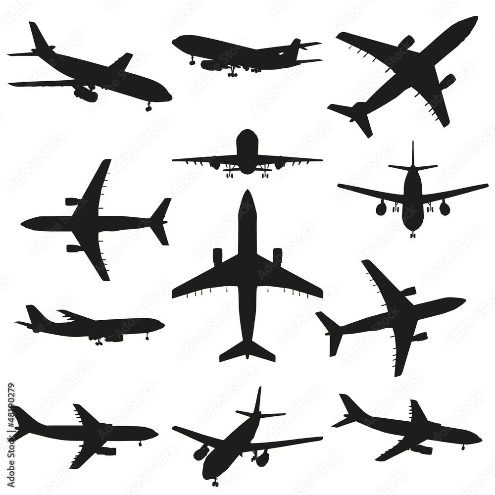 High resolution set of black planes High resolution set of black planes