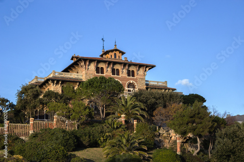 Historical villa of Genoa, Italy