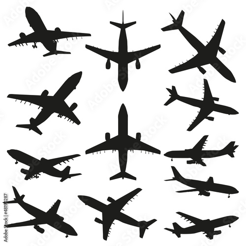 High resolution set of black planes