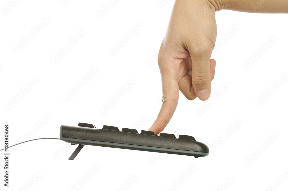 Hand Typing Keyboard Hand Typing Keyboard