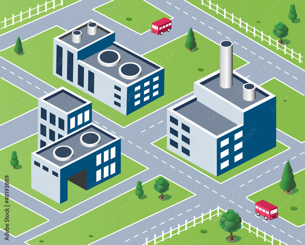 Isometric plant Isometric plant