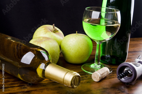 фотографія Licor de manzana