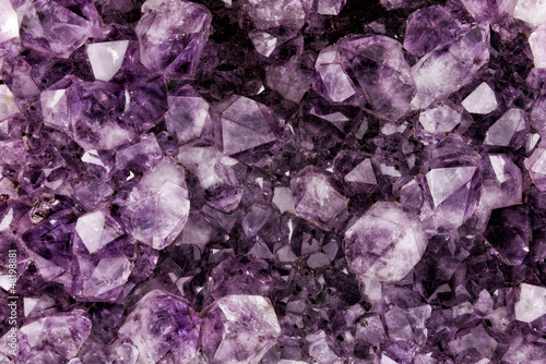 Amethyst Crystal Background