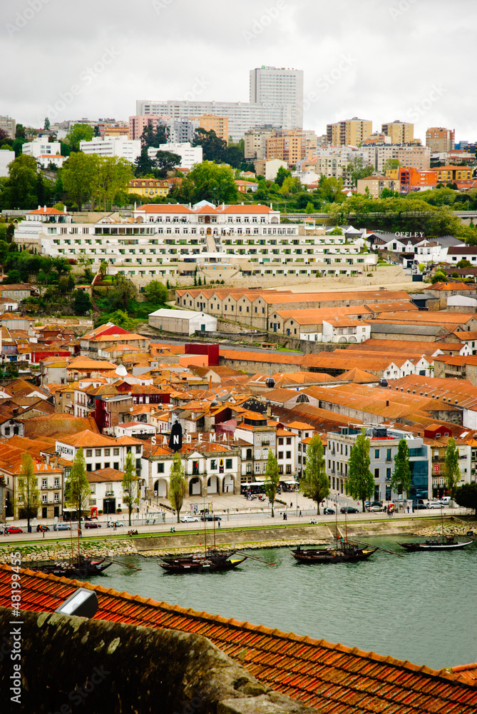 Wine cellars in Porto, Portugal