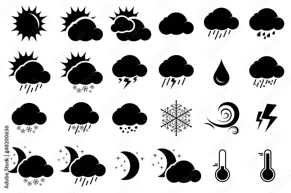 Weather icons Weather icons
