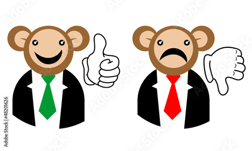 Win and lose monkey