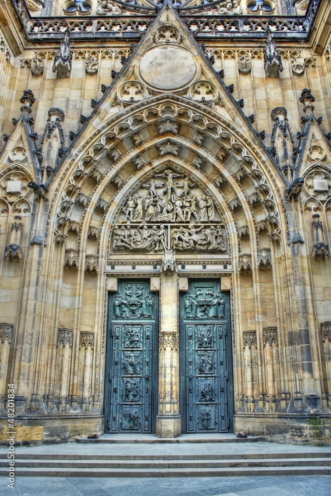 portal of st. Vitus cathedral