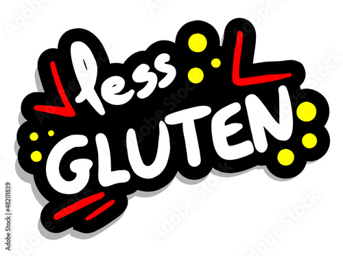 Less gluten