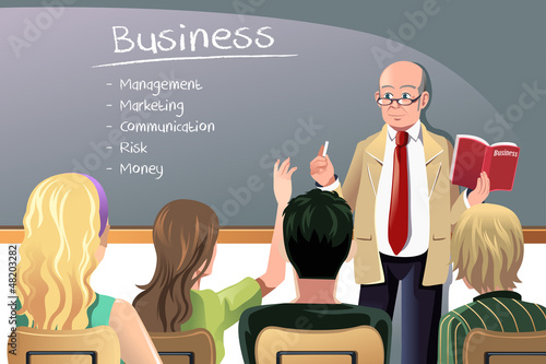 Business teacher