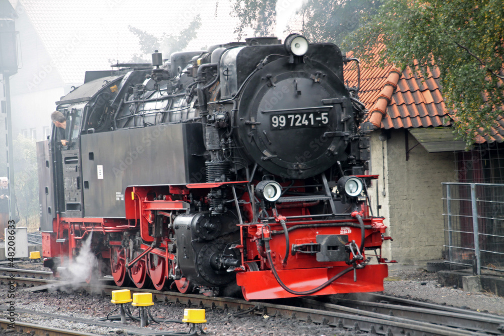 Dampflokomotive der Harzer Schmalspurbahnen Dampflokomotive der Harzer Schmalspurbahnen