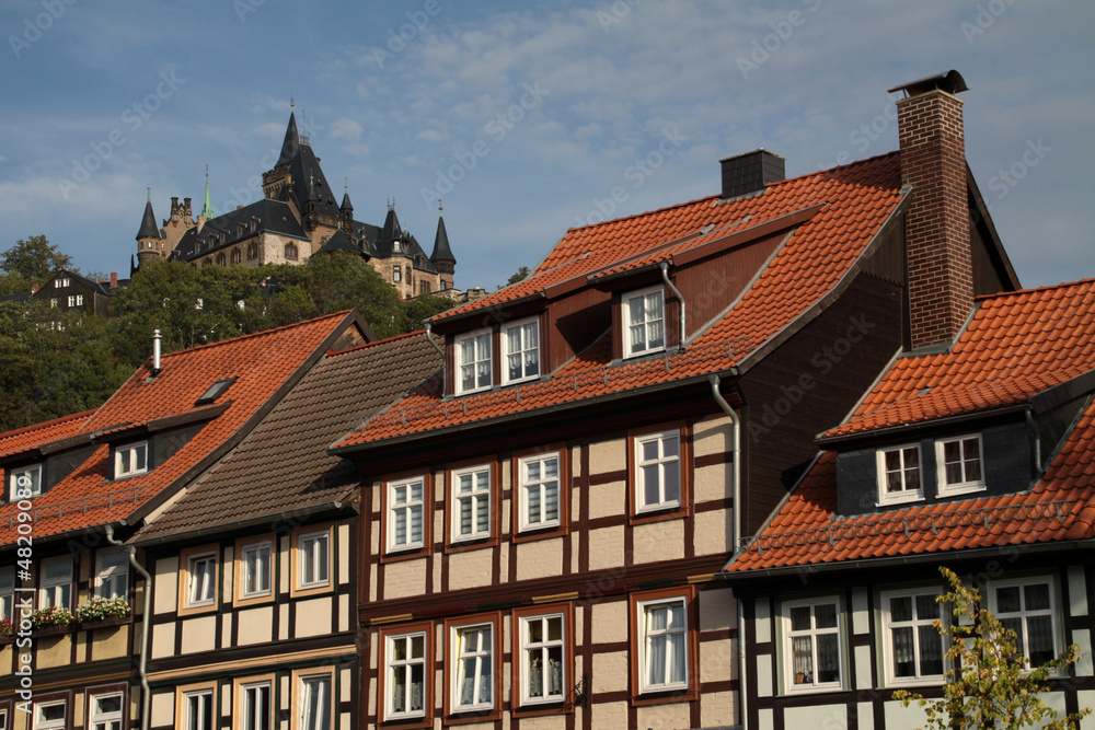 Obraz premium Schloss Wernigerode