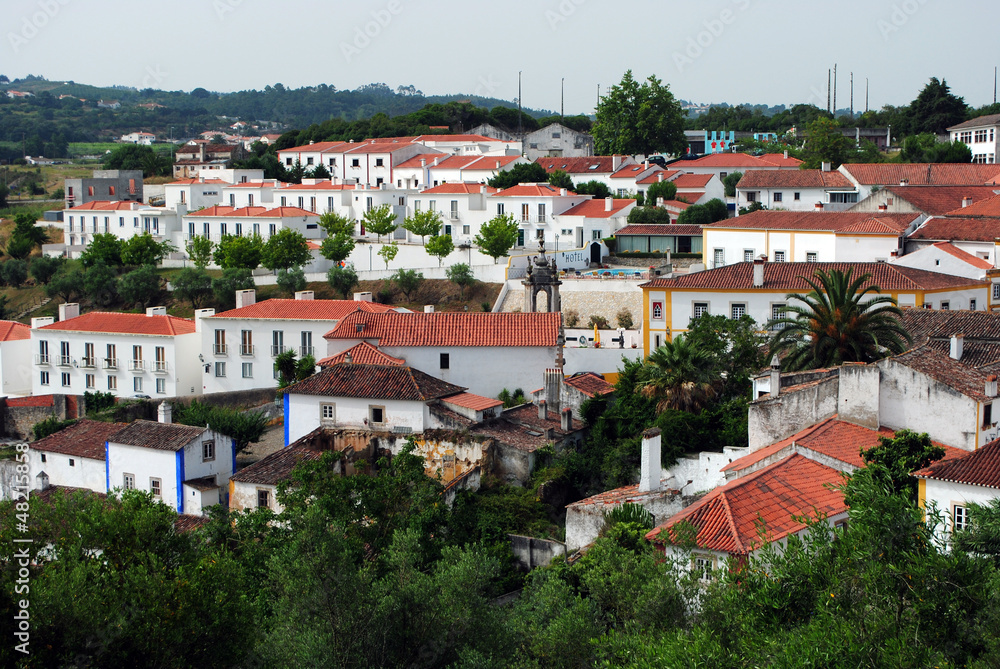 View on Óbidos, Portugal