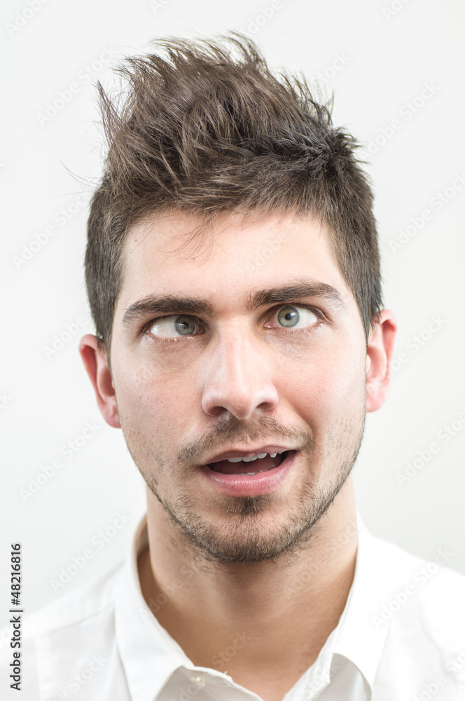 Fototapeta premium Crazy man