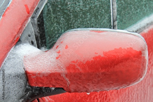 Ice on the car