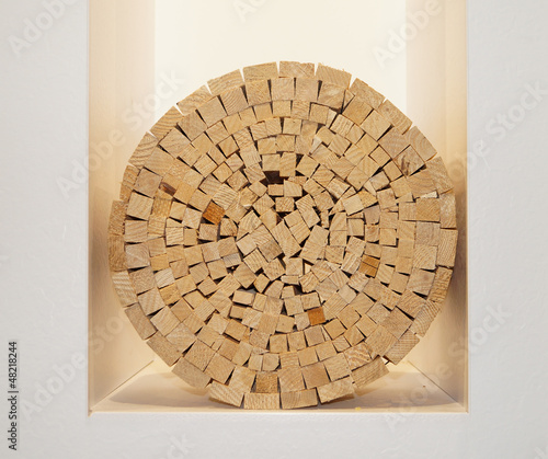 Holz rund
