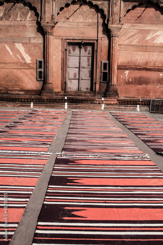 Jama Masjid Mosque, old Delhi, India. photo