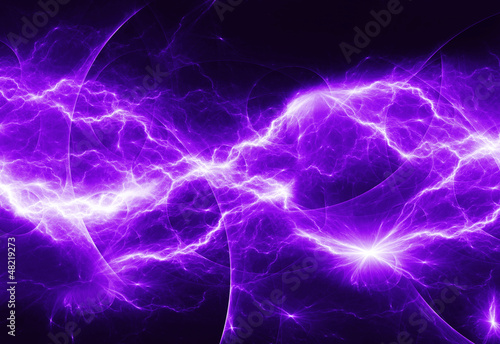 purple abstract lightning