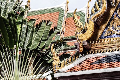 Traditional Thai architecture Grand Palace Bangkok