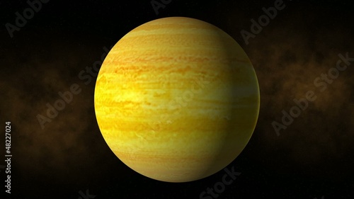 Planet saturn space, stars