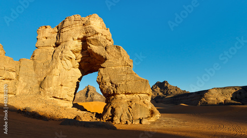 Sahara Desert Rock Arch photo