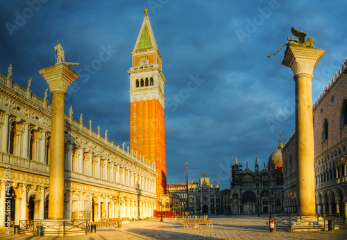 Obraz na płótnie San Marco square in Venice, Italy w salonie