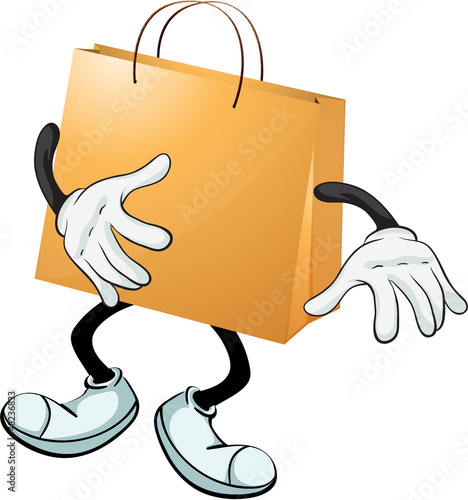 A yellow bag