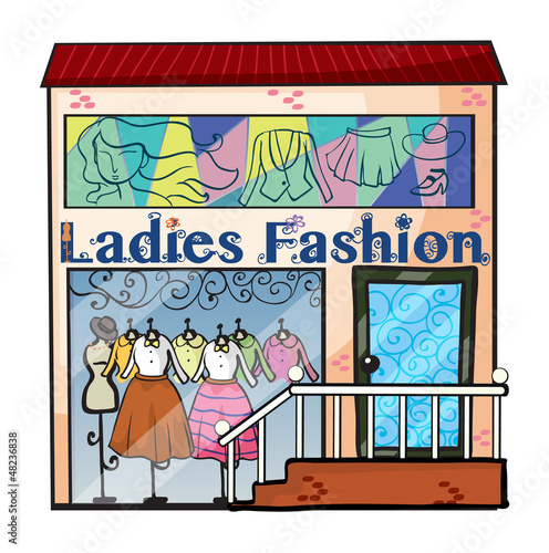 A ladies fashion store