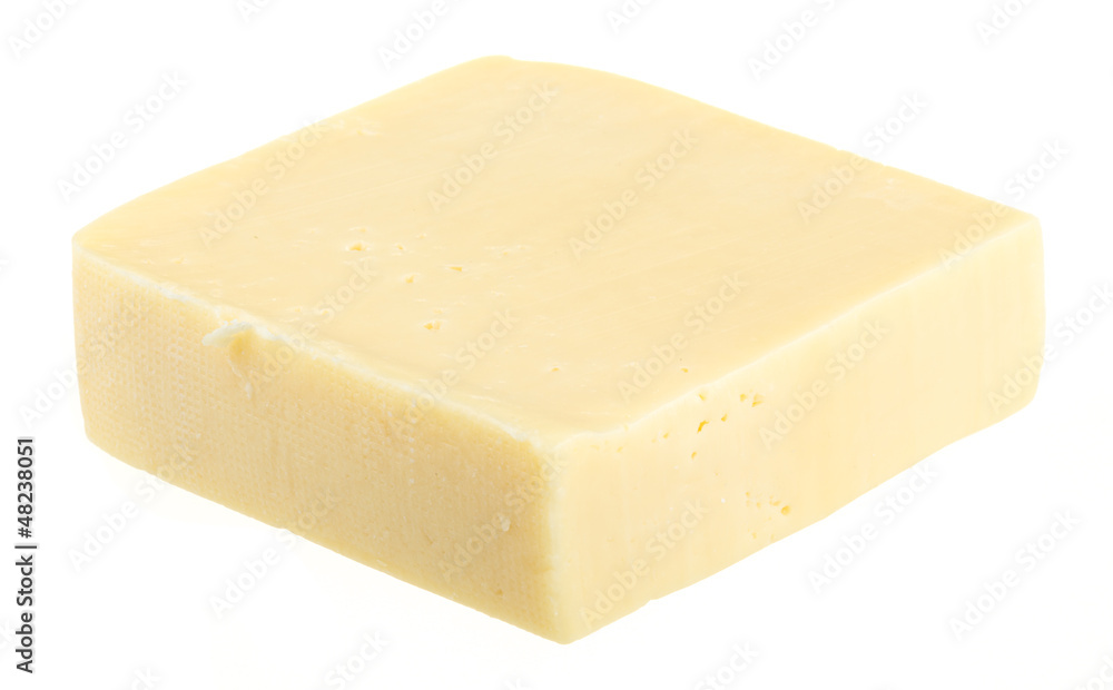 cheese isolated on white background