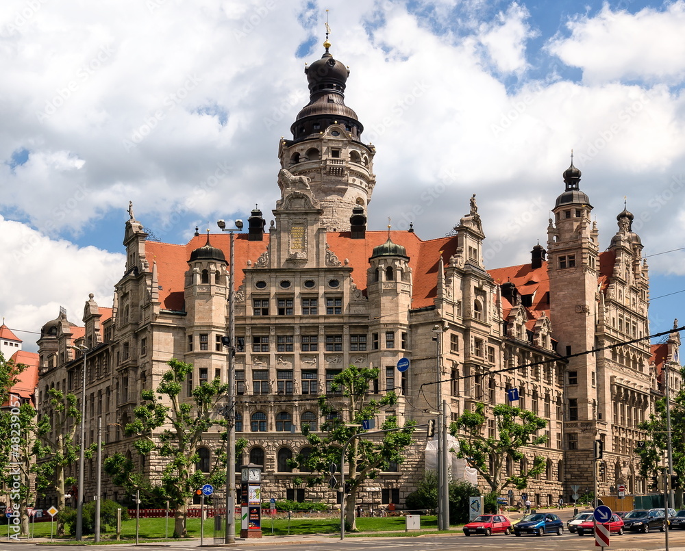 Neues Rathaus in Leipzig