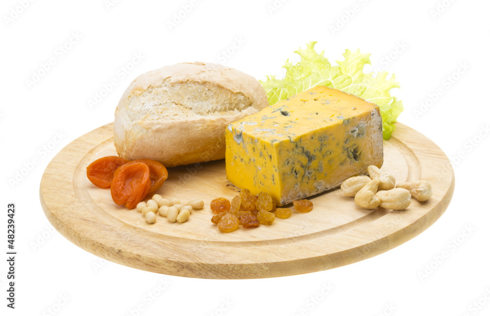 Cheese with mold