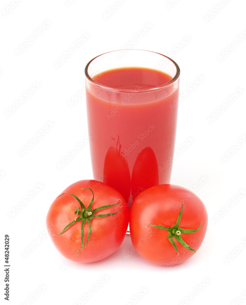 Tomatoes juice and group from tomatoes Tomatoes juice and group from tomatoes