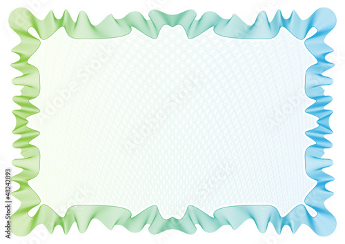 Vector pattern that is used in certificate