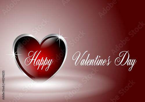 Happy Valentin Karte