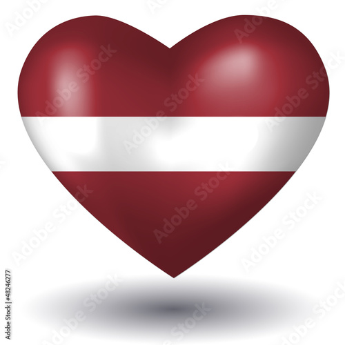 Free Download Herz mit Schatten - Lettland - GFXLoad