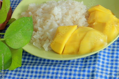 Fototapeta Naklejka Na Ścianę i Meble -  Mango sticky rice