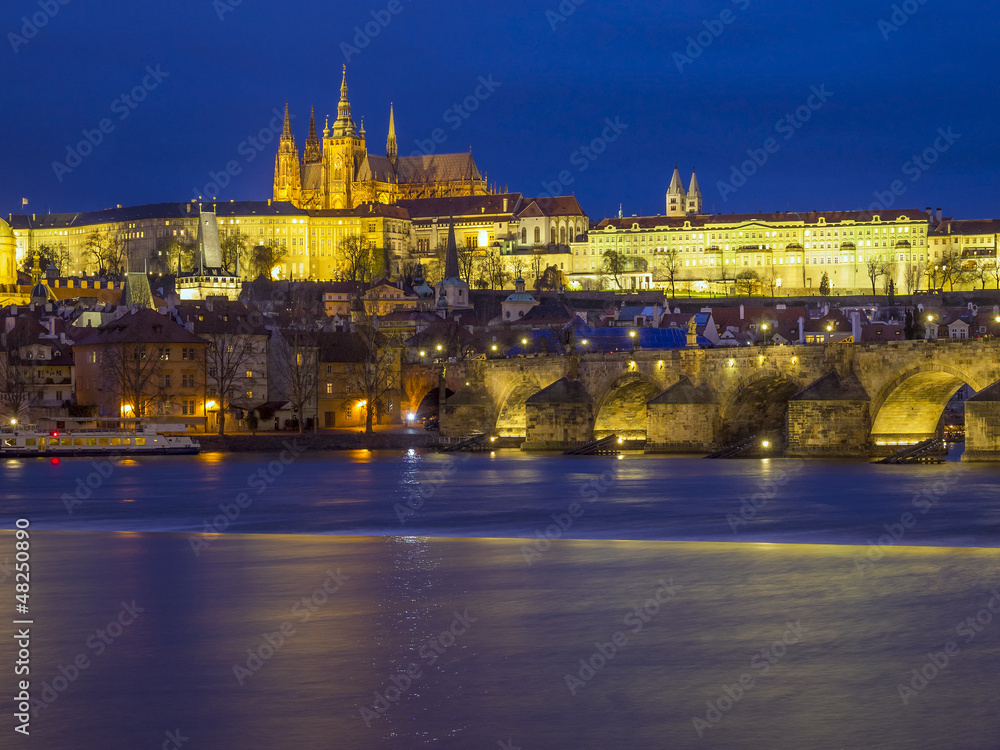 Illuminated Prague