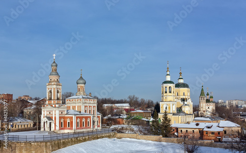 Historic center of the town of Serpukhov,Russia