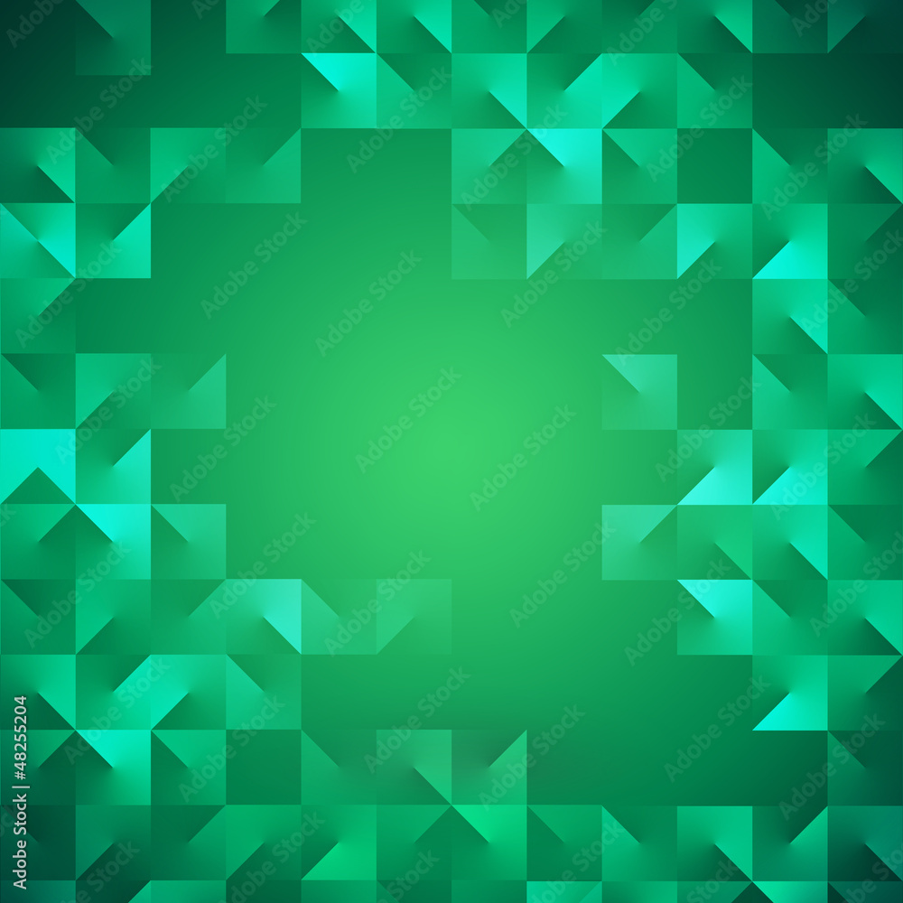 Modern abstract green background for Saint Patrick's Day Modern abstract green background for Saint Patrick's Day