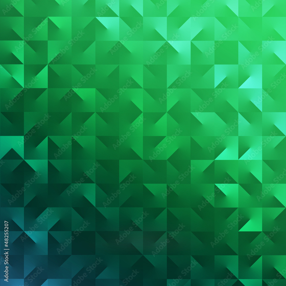 Modern abstract green background for Saint Patrick's Day