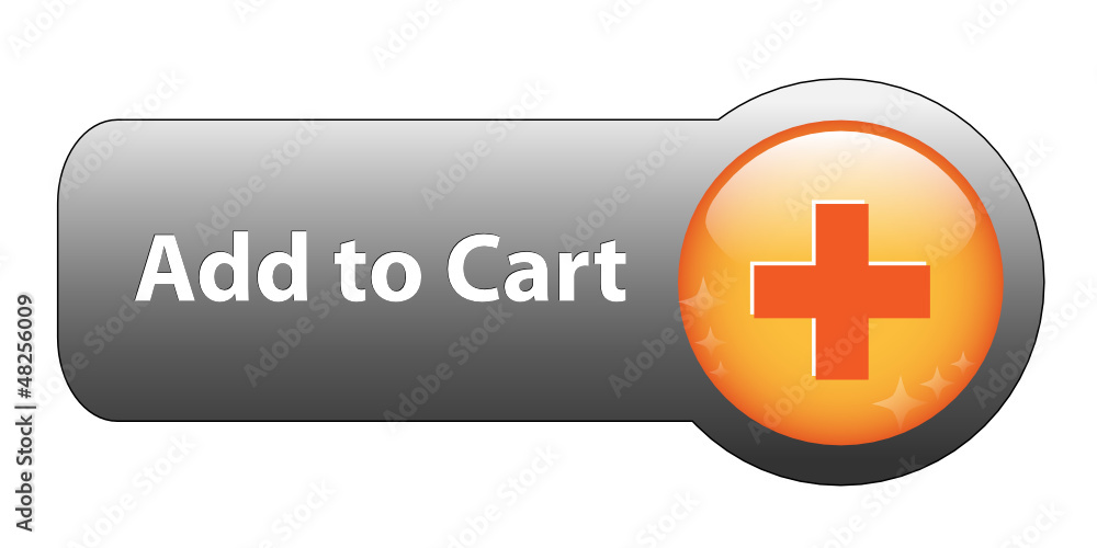 Obraz premium ADD TO CART Web Button (e-shopping order buy now online basket)
