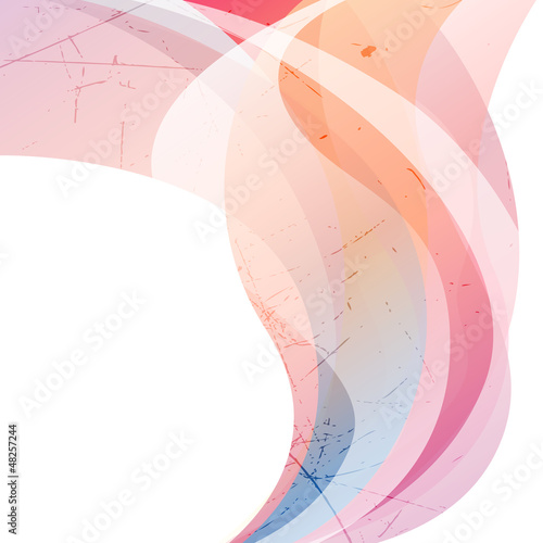Vector Illustration of an Abstract Background