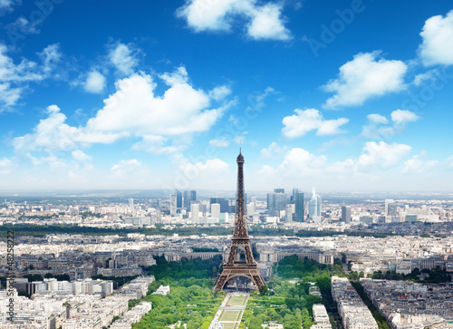 Eiffel tower in Paris, France #48258222