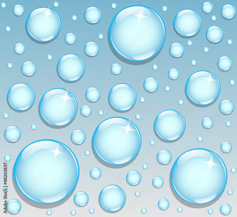 background with round drops