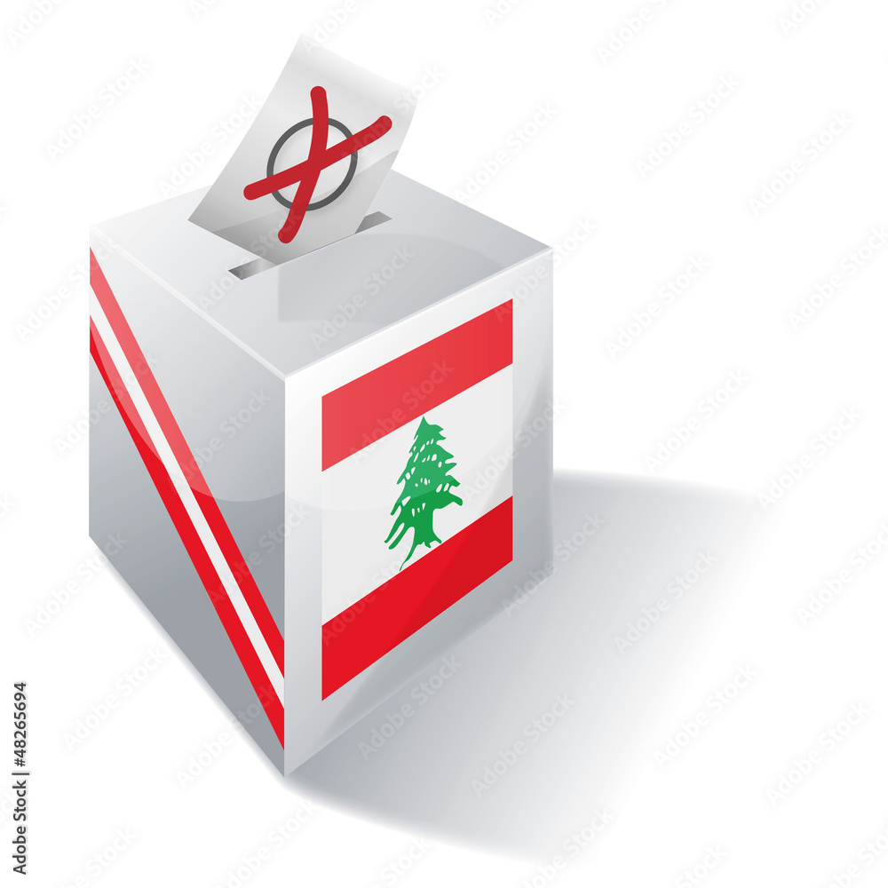 Wahlbox Libanon Wahlbox Libanon