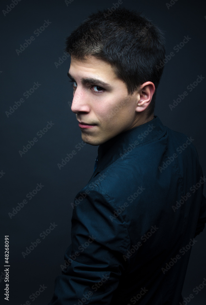 Handsome young man Handsome young man