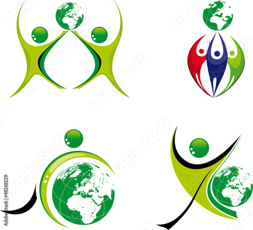 icons, homes people, communication and ecological