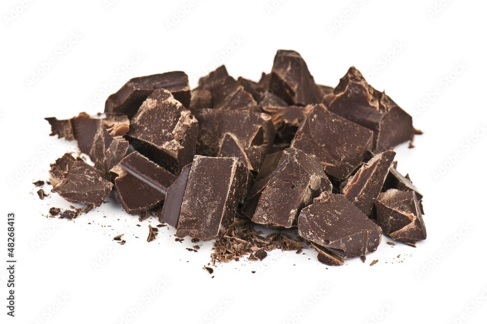 pieces of chocolate pieces of chocolate