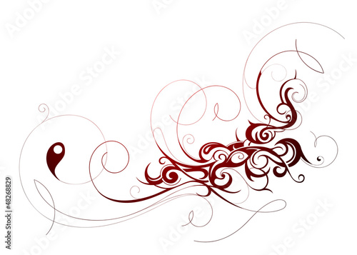 Calligraphic ornament